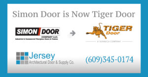 Simon Doors is Now Tiger Doors. Supplied by Jersey Architectural in Atlantic City NJ and throughout the Tri-State Area